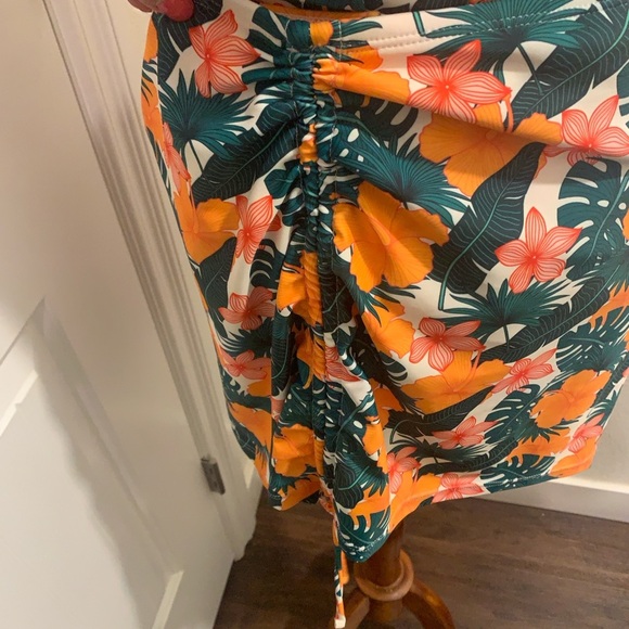 Nicole Miller Multicolor Tropical Swimsuit - Picture 3 of 6